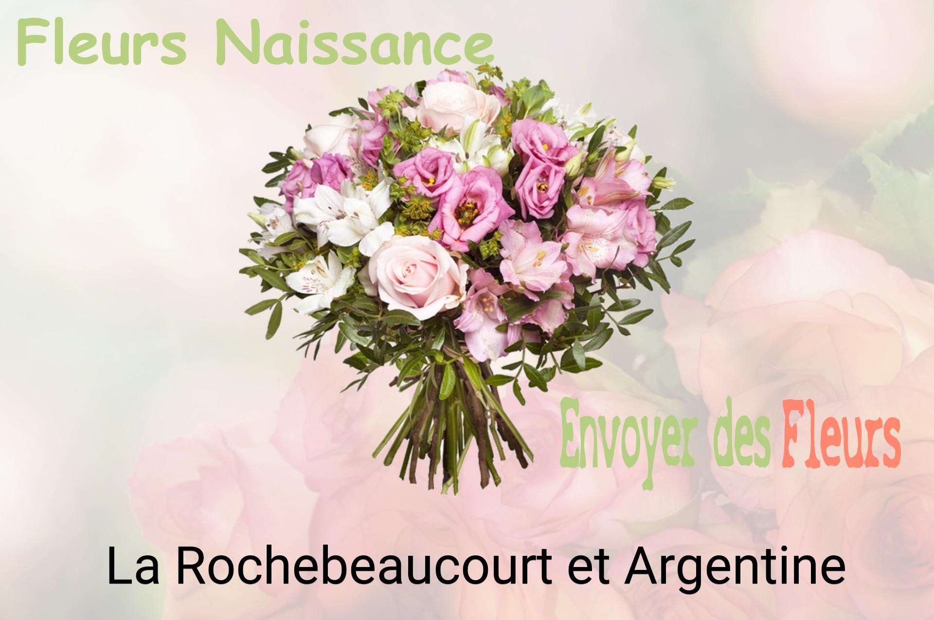 Bouquet de fleurs de naissance livré à La Rochebeaucourt-et-Argentine