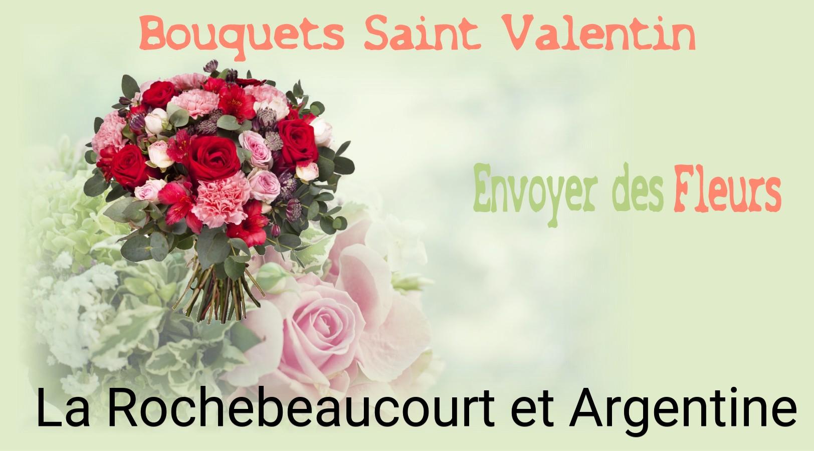 Roses de Saint-Valentin livrées à La Rochebeaucourt-et-Argentine